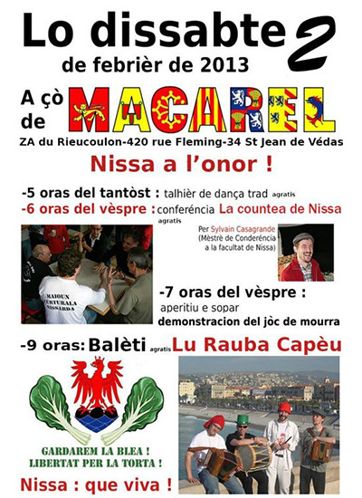 Macarelada du 02 Février 2013 Affiche